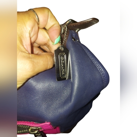 Coach Legacy Leather Colorblock EUC - Picture 3 of 10